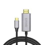 USB-C uz HDMI kabelis SAVIO CL-199, 2 m