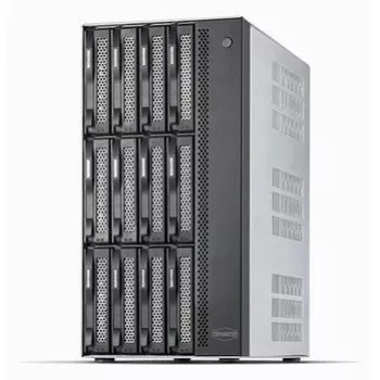 TerraMaster T12-500 Pro NAS Mini Tornis Intel® Core™ i7 16 GB DDR5 0 TB Pelēks