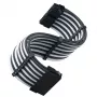 ATX pagarinātājs SILVERSTONE SST-PP07E-MBBW 30 cm melns/balts