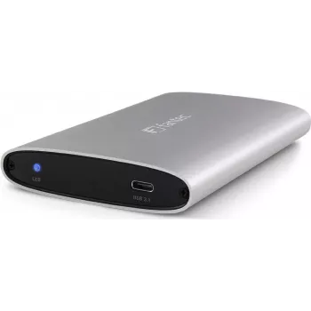 FANTEC ALU-25U31 2,5 inch USB 3.2 Alumīnija korpuss SATA HDD/SSD, sudrabs
