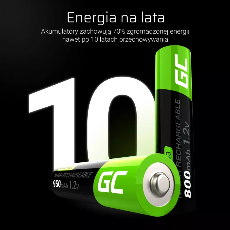 Green Cell GR08 uzlādējams akumulators AAA NiMH