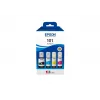 Oriģinālā Epson EcoTank tintes pudeļu 4-krāsu komplekts — Melna 127 ml, Ciāna/Magenta/Dzeltena 210 ml (C13T03V64A)