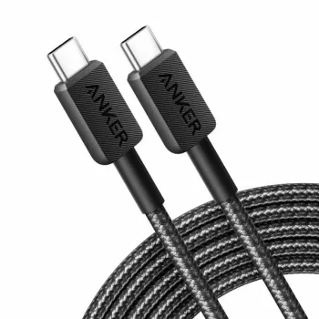USB kabelis Anker 322 0,9m USB-C melns