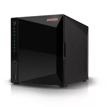 Asustor DRIVESTOR 4 Pro Gen2 AS3304T V2 NAS Realtek RTD1619B 2 GB DDR4 ADM Melns