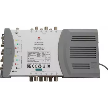 Triax TMS/CKR 9x12 S SAT bloku sadalītājs 5 ieejas 12 izejas (318703)