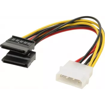 Strāvas adapteris ShiverPeaks 78233-HQ — 4-pin uz 2×15-pin digitālais kabelis