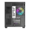 Datora korpuss DarkFlash B275 PRO (melns) ar 6 iebūvētiem ventilatoriem