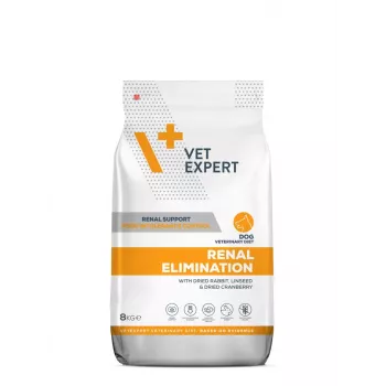 Sausā barība suņiem VETEXPERT Veterinary Diet Renal Elimination 2 kg — truša garša, pieaugušiem suņiem, nieru atbalsts, 15.8% proteīns, 19.5% tauki