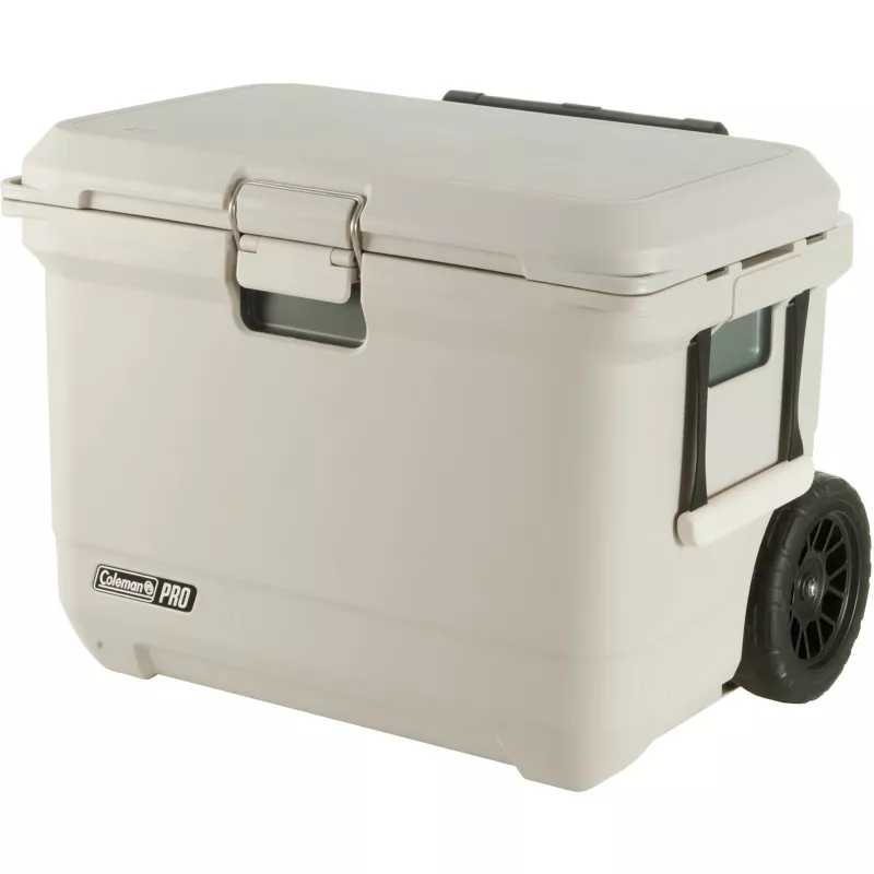 Coleman Pro 55QT Ritenīšu Dzesētājs Balts 52L 120h