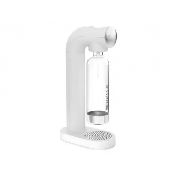 BRITA sodaONE gāzēta ūdens aparāts ar 1 l PET pudeli un CO2 balonu, līdz 60 l vienam balonam, balts