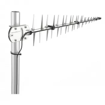 Poynting Antennas LTE/GSM Masta A-LPDA-0092 Sudraba SMA (M) LoRa Helium 11dbi Yagi/Masta SMA-Vīrišķais 7m Kabelis