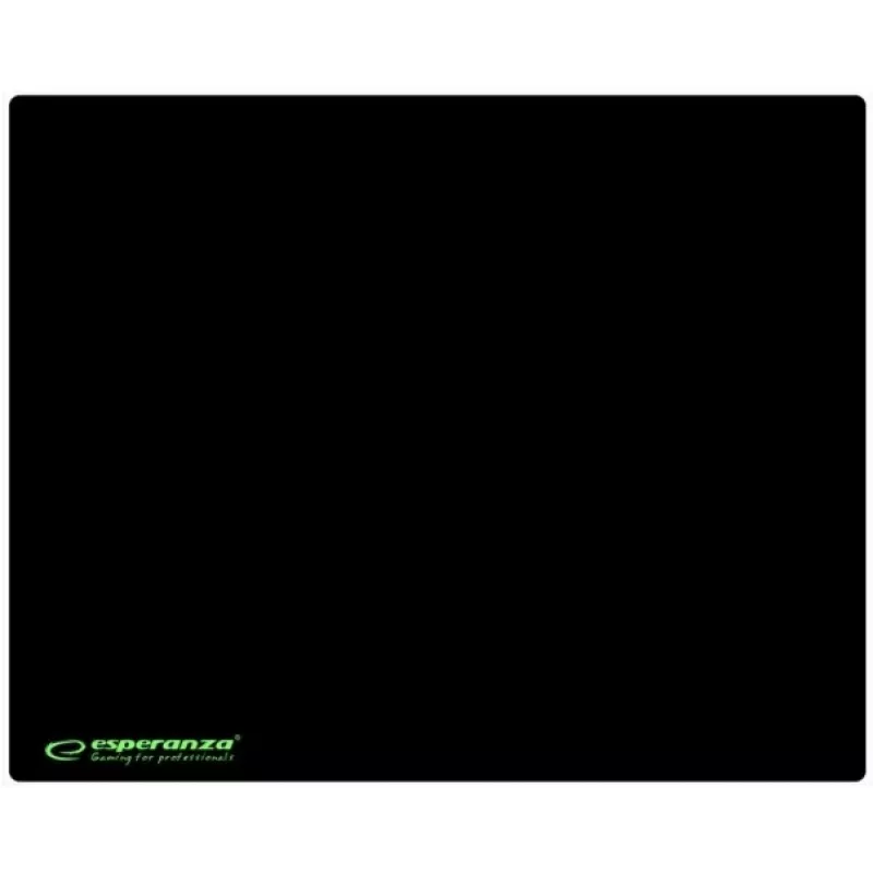 Gaming peļķītis ESPERANZA EGP102K — gumijas pamatne, 300×240 mm, 3 mm, neslīdošs, melns