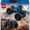 Konstruktors LEGO City 60402 Zils Monster Truck ar lielām riepām, 148 gab., 1 minifigūra, vecumam 5+