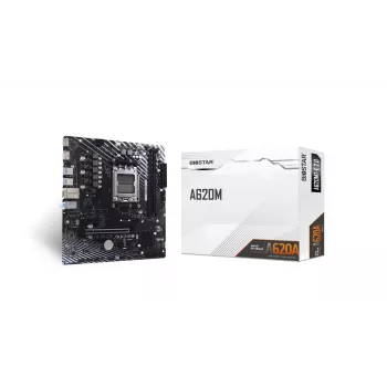 Mātesplate BIOSTAR A620MT-E 2.0 — microATX, A620 mikroshēmojums