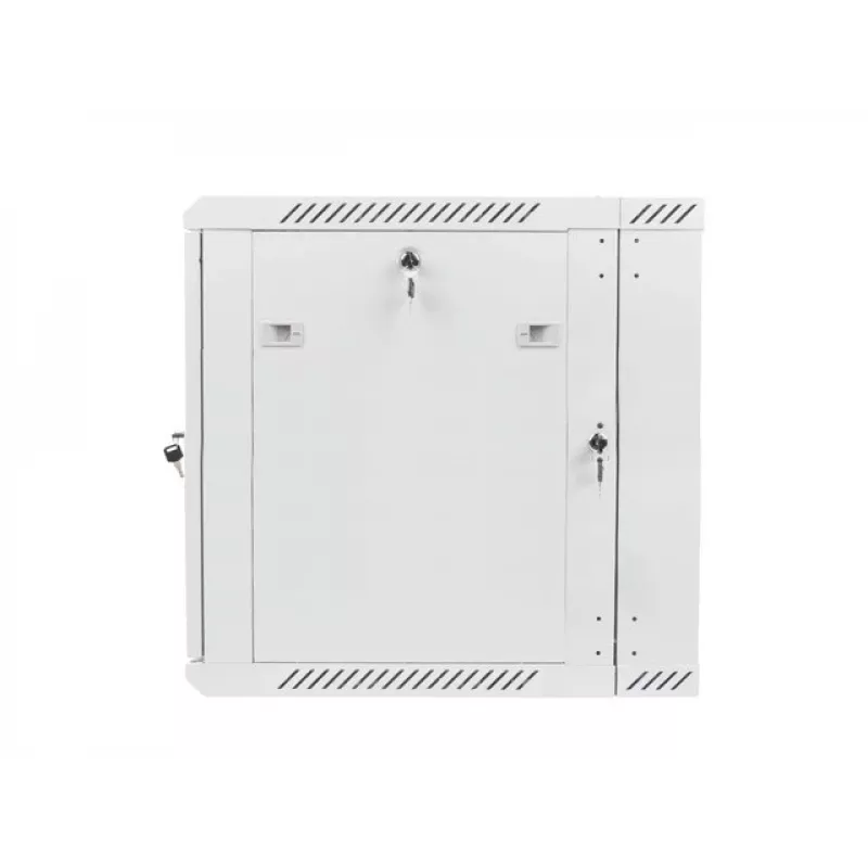 Divsekciju sienas skapis 19 inch 12U 600x600 pelēks LANBERG (plakanā iepakojumā)