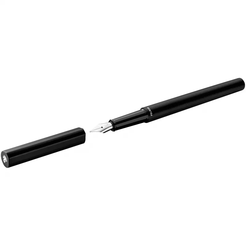 Pildspalva Pelikan 823593 ar kārtridžu sistēmu, melna