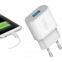 SBS TETR1USB2AWFAST lādētājs mobilajām ierīcēm iekštelpām balts (TETR1USB2AWFAST)