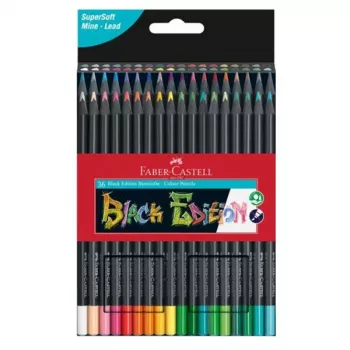 Krāsu zīmulis komplekts Faber-Castell 116436 — 36 gab., daudzkrāsains, kartona kastītē