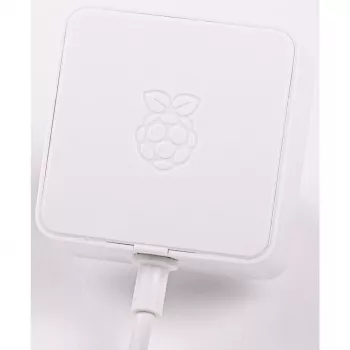 Oficiālais baltais Raspberry Pi 5.1A/3A barošanas bloks, vairumā