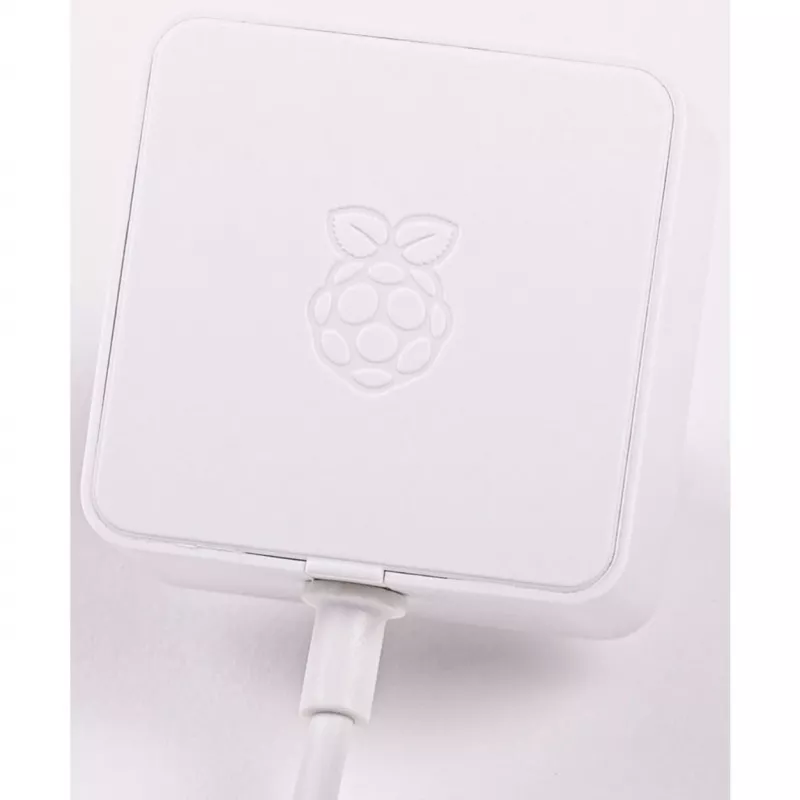 Oficiālais baltais Raspberry Pi 5.1A/3A barošanas bloks, vairumā