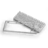 Crystal Shark, Gaming tastatūra balta, DE-izvietojums, KTT