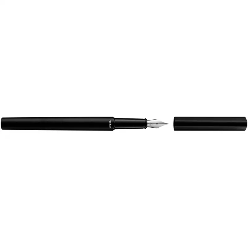 Pildspalva Pelikan 823593 ar kārtridžu sistēmu, melna