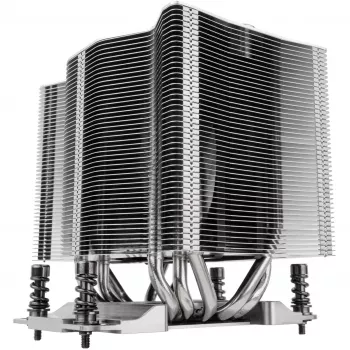 XE04-SP6P, CPU dzesētājs Sudrabs/melns, 92 mm