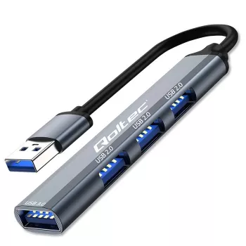 USB centrmezgls QOLTEC 53793 — USB 3.0 ieeja, 3× USB 2.0 porti
