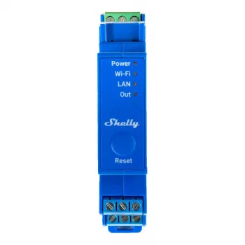 Solid-state relejs Shelly Pro 1 Blue 16A 110-240V Wi-Fi