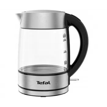 Tefal KI772D elektriskā tējkanna 1,7 L 2400 W Nerūsējošais tērauds, Caurspīdīga