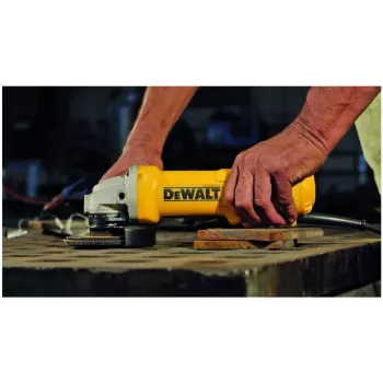 Leņķa slīpmašīna DeWalt DWE4233, 1400 W, 115 mm disks, 2.45 kg, tīkla
