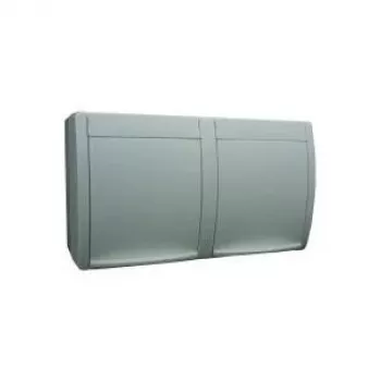Divkāršā virsmas kontaktligzda Busch-Jaeger Ocean 20/2 EW-54, balta