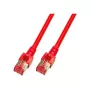EFB-Elektronik RJ45 Patch Kabelis Cat.6 S/FTP LSZH Sarkans 7,5m