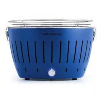 LotusGrill G34 U BL āra ogļu grils - kompakts ceļojumu bārbekjū