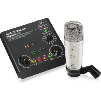 Mikrofona komplekts Behringer Voice Studio - ierakstīšanai un podkāstiem