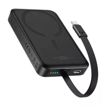 Baseus Mini 10000mAh 30W Magnētiskais Powerbank (melns) Bayern Edition