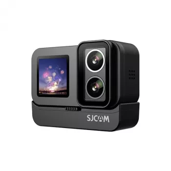 Action kamera SJCam SJ20 ar diviem objektīviem, 4K video, 20MP foto