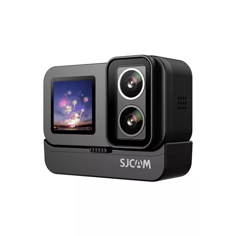 Action kamera SJCam SJ20 ar diviem objektīviem, 4K video, 20MP foto