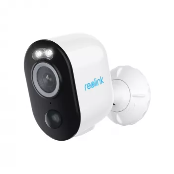 Reolink Argus Series B330 - 5MP āra baterijas kamera, Personu/Transportlīdzekļu noteikšana, Krāsu nakts redzamība, 5/2,4 GHz Wi-Fi