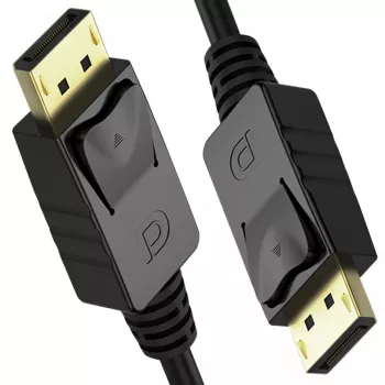 DisplayPort kabelis Unitek Y-C609BK — 3 m, vīrietis-vīrietis, melns