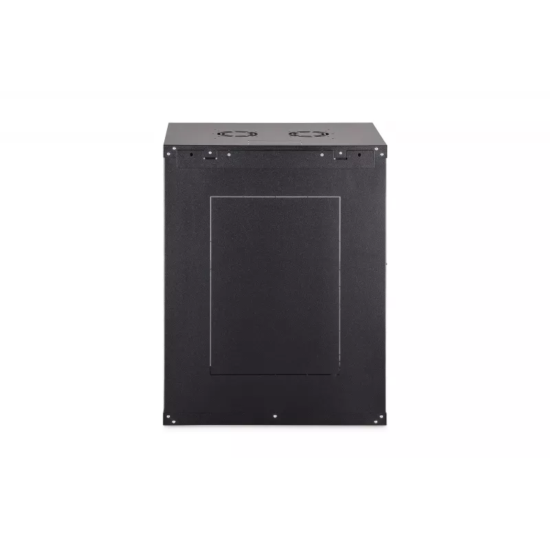 Sienas stiprinājuma tīkla skapis 19 inch Dynamic-N 16U 600x450 melns DN-37113