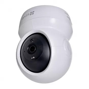 IP drošības kamera EZVIZ H6c 1920 x 1080, iekštelpu, kupola, Wi‑Fi & Ethernet, 4 mm objektīvs, 360° skats, microSD līdz 256 GB