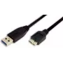 Logilink USB 3.0 kabelis – USB A (vīriešu) uz Micro-USB B (vīriešu) – 1 m (CU0026)