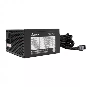 SBOX PSU-400-2 ATX barošanas bloks 400W