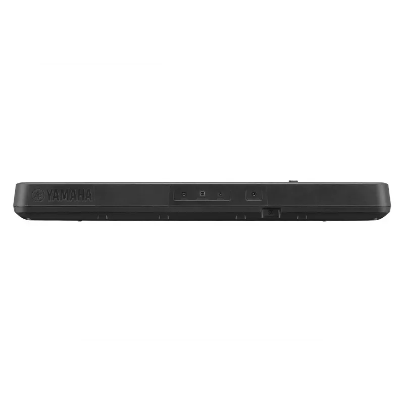 Taustiņinstrumentu tastatūra YAMAHA PSR-E383 — 61 taustiņu pārnēsājama MIDI klaviatūra, LCD displejs, USB, iebūvēti skaļruņi, bateriju darbināma (6), melna