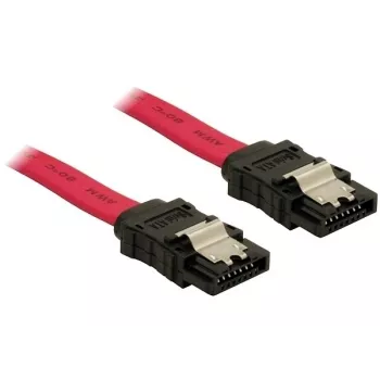 SATA kabelis DeLOCK 84302 0.5m Sarkans