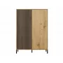 KAMARO 2DD plāns/GŁ ozols ARTISAN DISPLAY CABINET