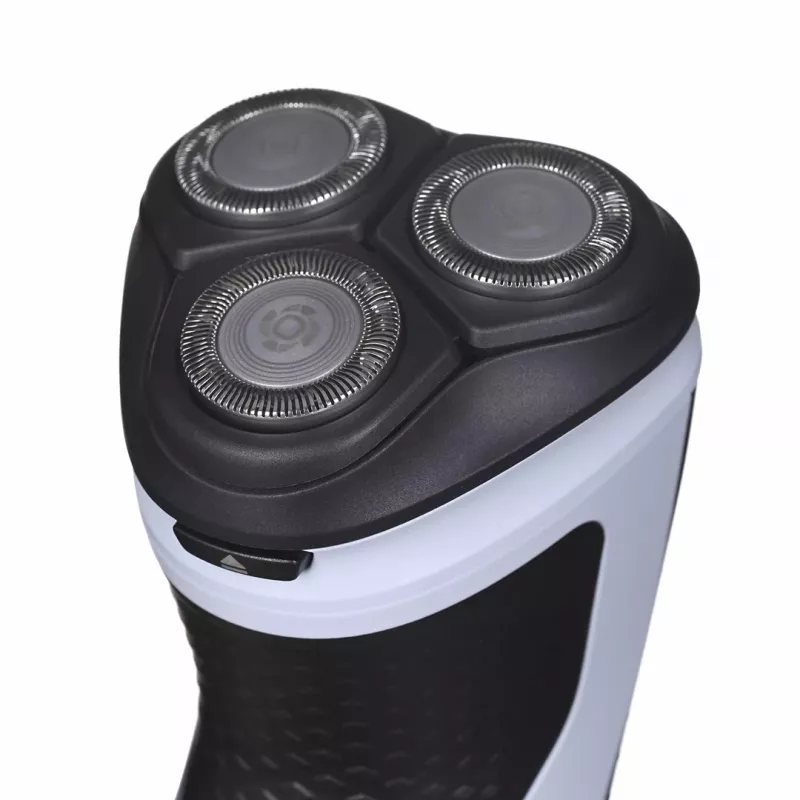 Elektriskais rotācijas skuveklis Philips 3000X Series X3003/00 — 3 galviņas, slapjai/sausai skūšanai, NiMH akumulators, 40 min darbība
