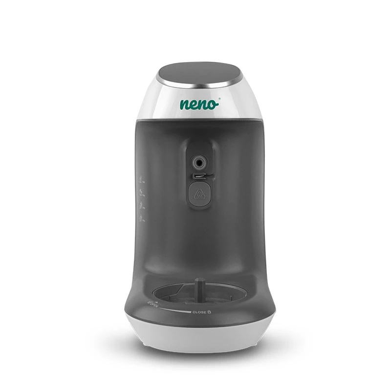 Baby pārtikas pagatavotājs Neno Cibo 300 W, 0.3 L bļoda, tvaicēšana un blendēšana, uzsildīšana, pelēks/balts