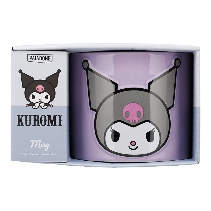 Keramiskā krūze Paladone PP14659KUR Kuromi reljefa dizains